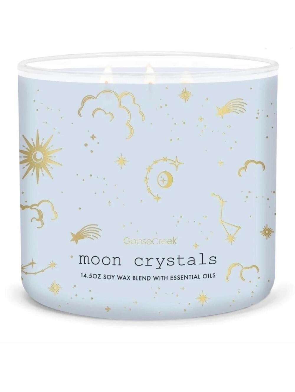 Goose Creek Moon Crystals 3 Wick Candle